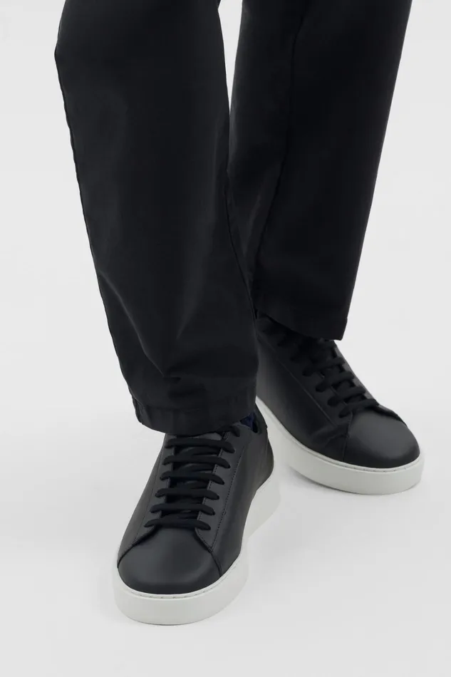 Men Court Sneaker Black Norse Projects Footwear