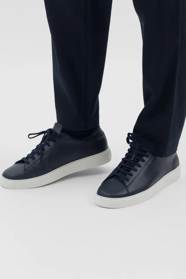 Men Court Sneaker Dark Navy Norse Projects Footwear
