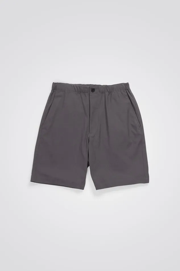Men Ezra Solotex Short Battleship Grey Norse Projects Shorts