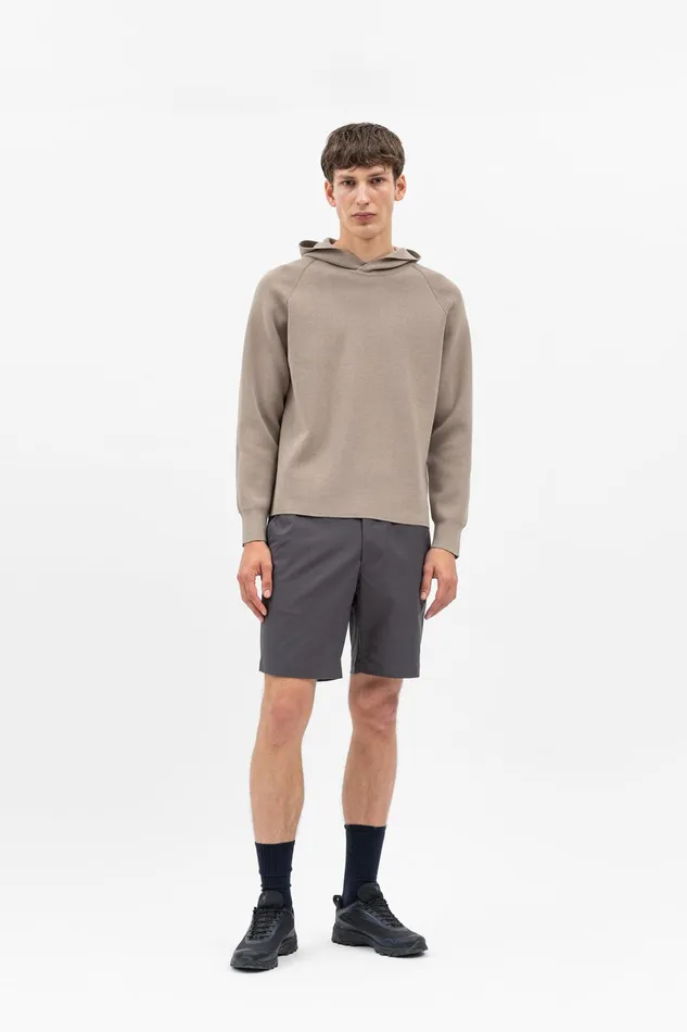 Men Ezra Solotex Short Battleship Grey Norse Projects Shorts