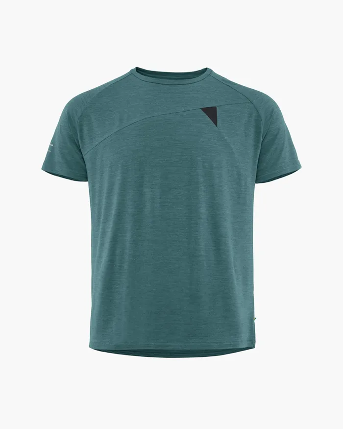 Men Fafne Activity Base Layer Tee Dark Deep Sea Klttermusen Base Layers