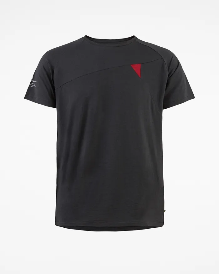 Men Fafne Activity Base Layer Tee Raven Klttermusen Base Layers