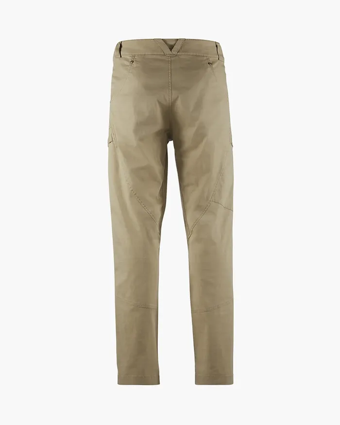 Men Gefjon 20 Flexible Cotton Pants Dusty Green Klttermusen Pants