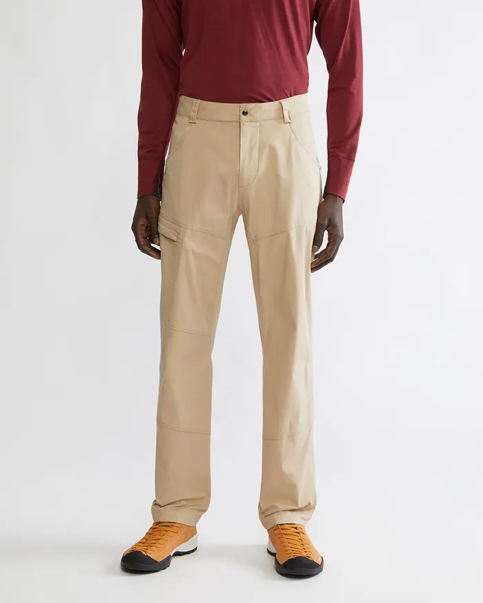 Men Gefjon 20 Flexible Cotton Pants Dusty Green Klttermusen Pants