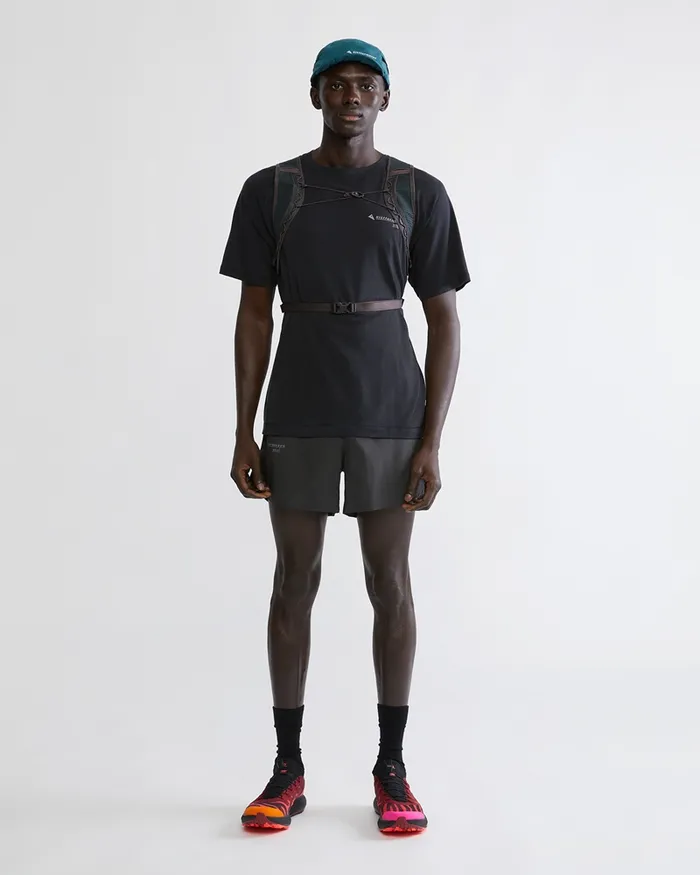 Men Groa Technical Short Sleeve Tee Ruby Red Klttermusen TShirts