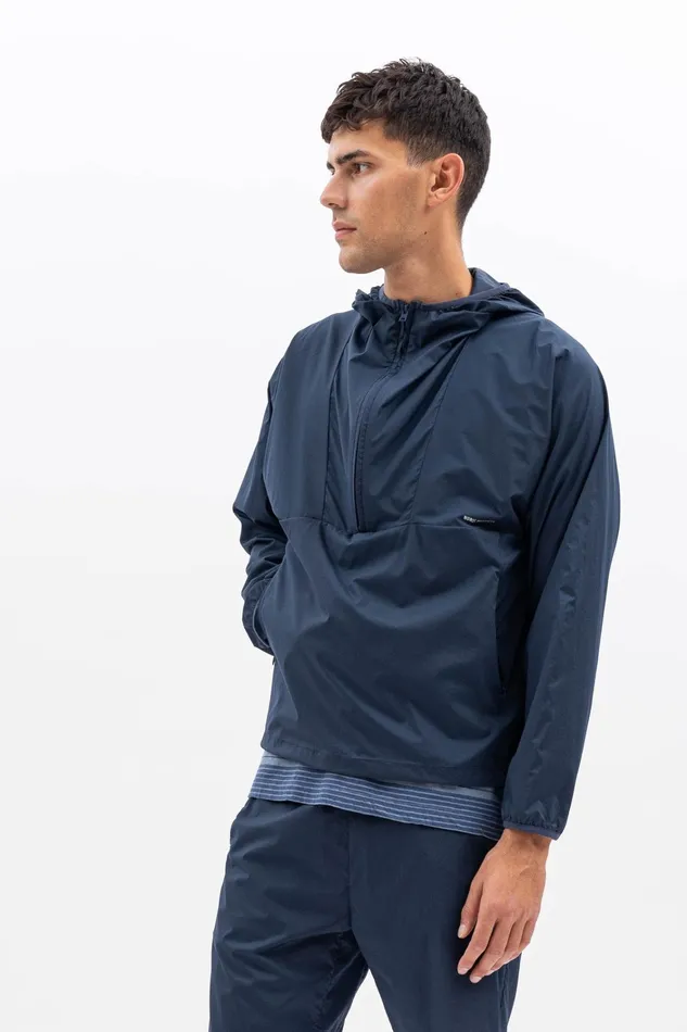 Men Herluf Light Nylon Calcite Blue Norse Projects Outerwear