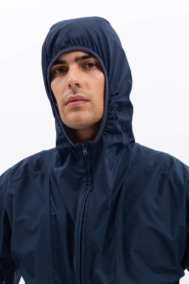 Men Herluf Light Nylon Calcite Blue Norse Projects Outerwear