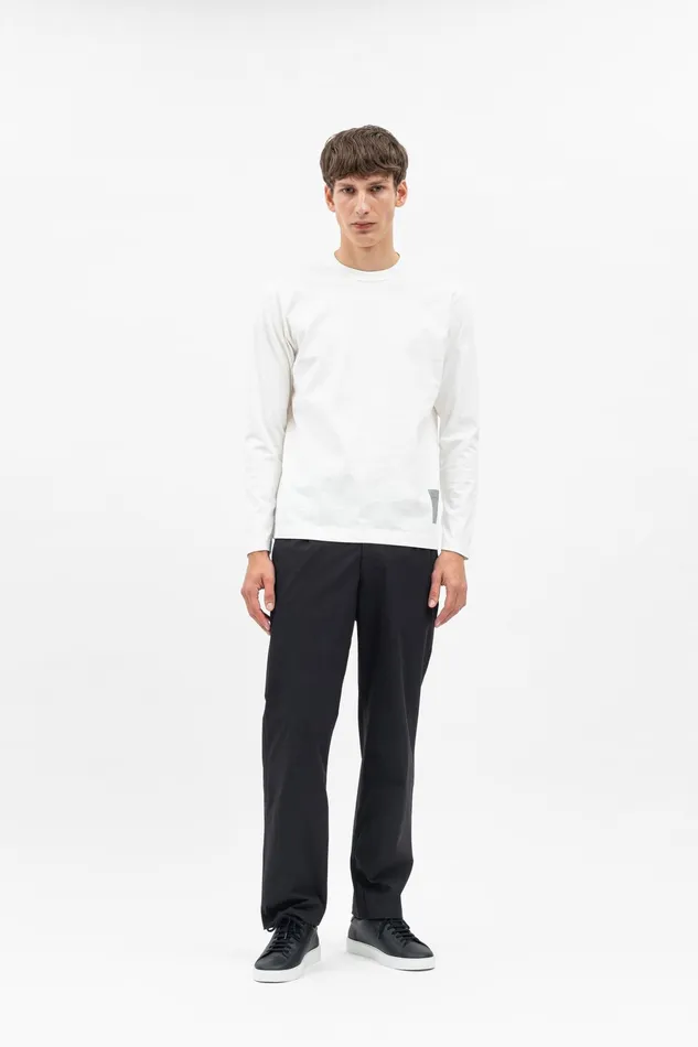 Men Holger Tab Series Reflective LS White Norse Projects TShirts