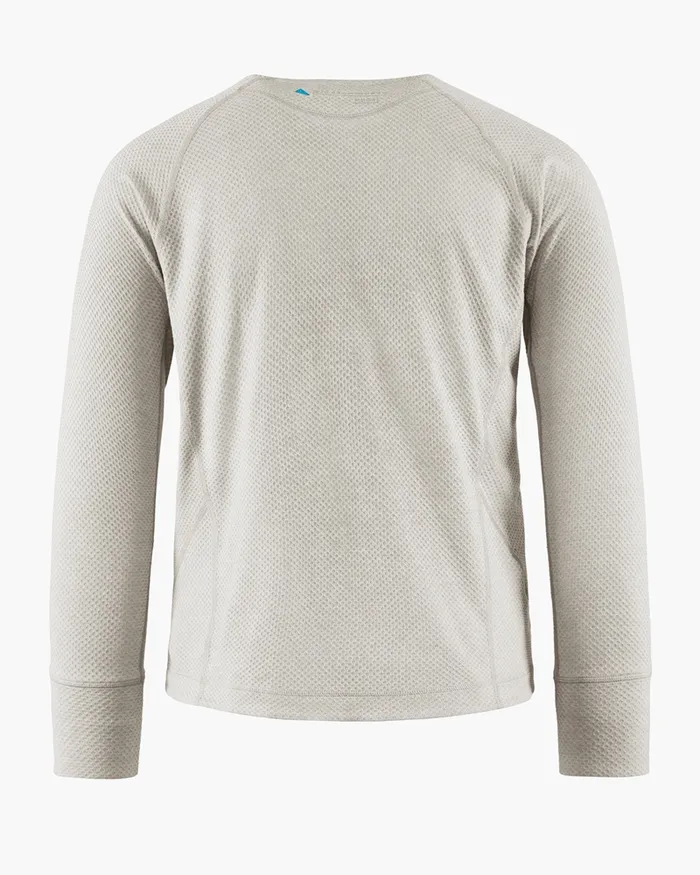 Men Huge Norna Mid Layer White Clay Klttermusen Fleeces and Sweaters