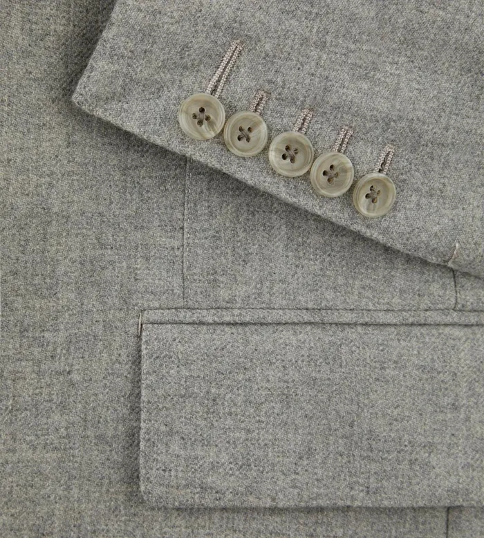 Men Jackets Tom Ford Cashmere Twill Shelton Jacket Light Grey Men Jackets Tom Ford Cashmere Twill Shelton Jacket Light Grey