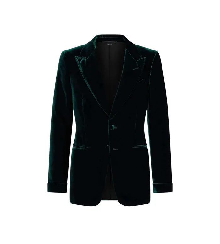 Men Jackets Tom Ford Fluid Velvet Shelton Cocktail Jacket