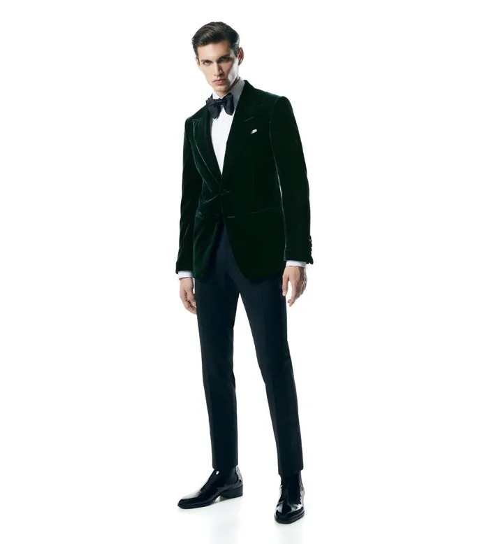 Men Jackets Tom Ford Fluid Velvet Shelton Cocktail Jacket Men Jackets Tom Ford Fluid Velvet Shelton Cocktail Jacket