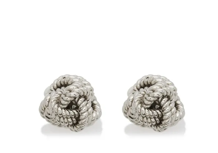 Men Jewelry Tom Ford Knot Cufflinks White Gold