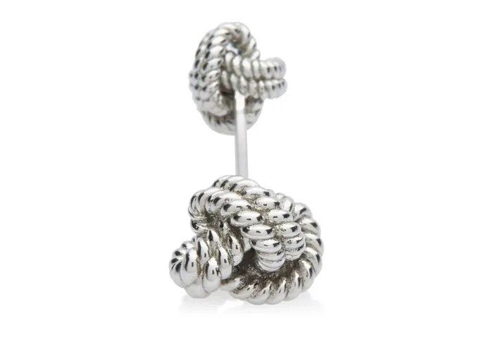 Men Jewelry Tom Ford Knot Cufflinks White Gold