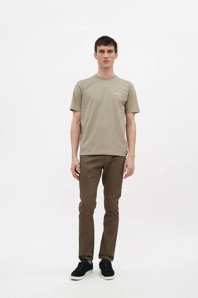 Men Johannes Logo Tshirt Clay Norse Projects TShirts