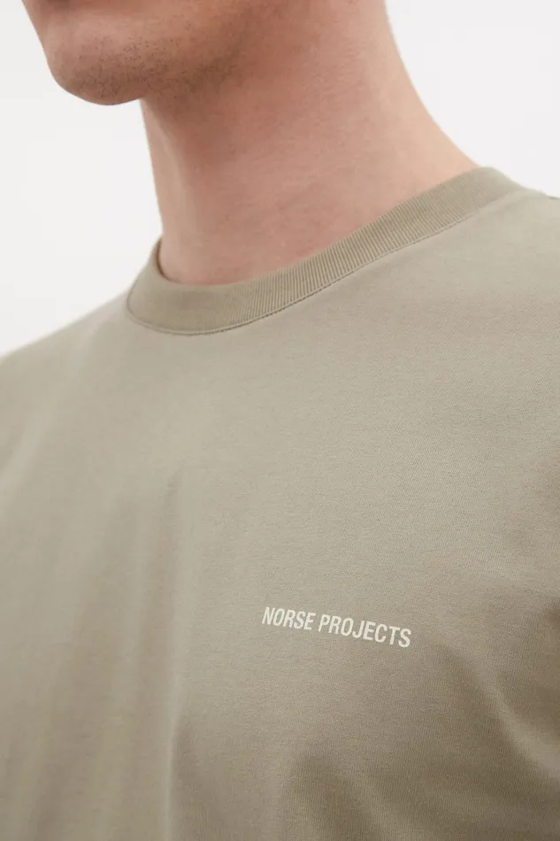Men Johannes Logo Tshirt Clay Norse Projects TShirts