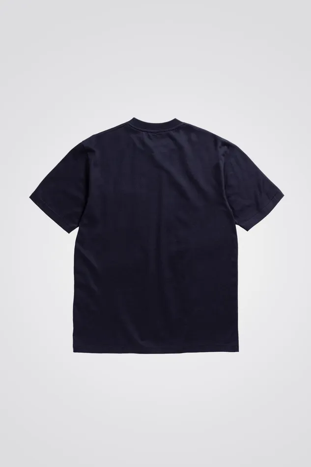 Men Johannes Standard Pocket SS Dark Navy Norse Projects TShirts
