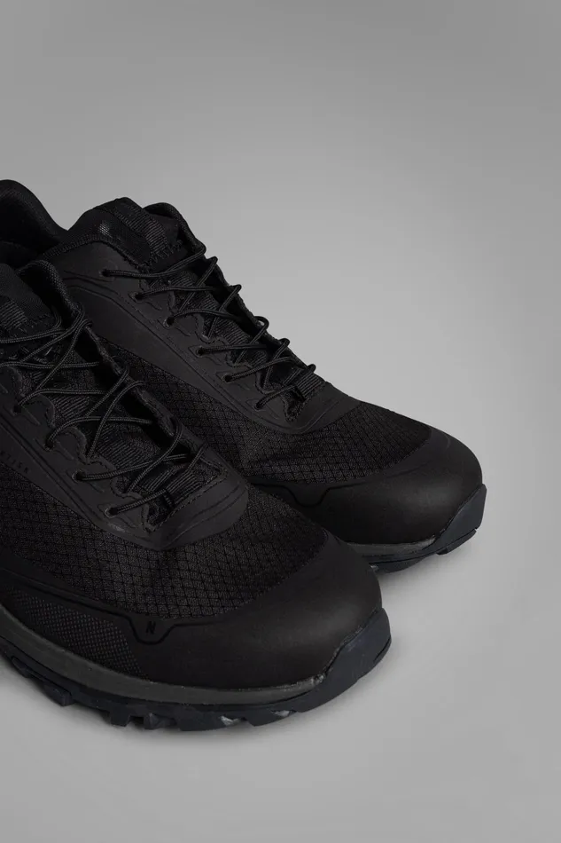 Men Lace Up Runner Black Norse Projects Footwear