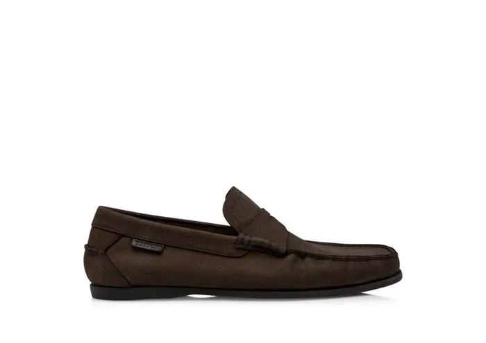 Men Loafers Tom Ford Nubuck Robin Penny Loafer