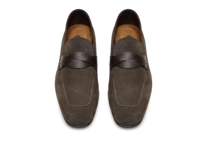 Men Loafers Tom Ford Suede Sean Twisted Band Loafer Men Loafers Tom Ford Suede Sean Twisted Band Loafer