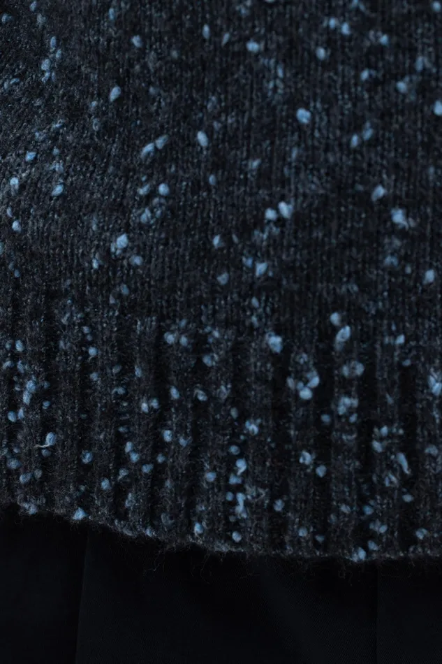 Men Manfred Tweed Vest Light Stone Blue Norse Projects Knitwear