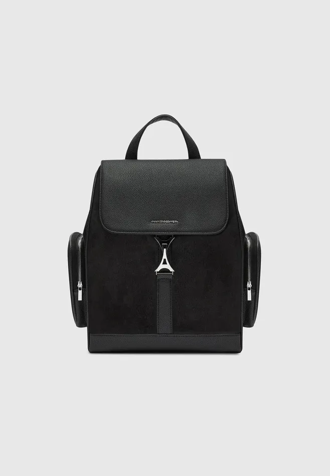 Men Manire De Voir Eiffel Clasp Backpack Black