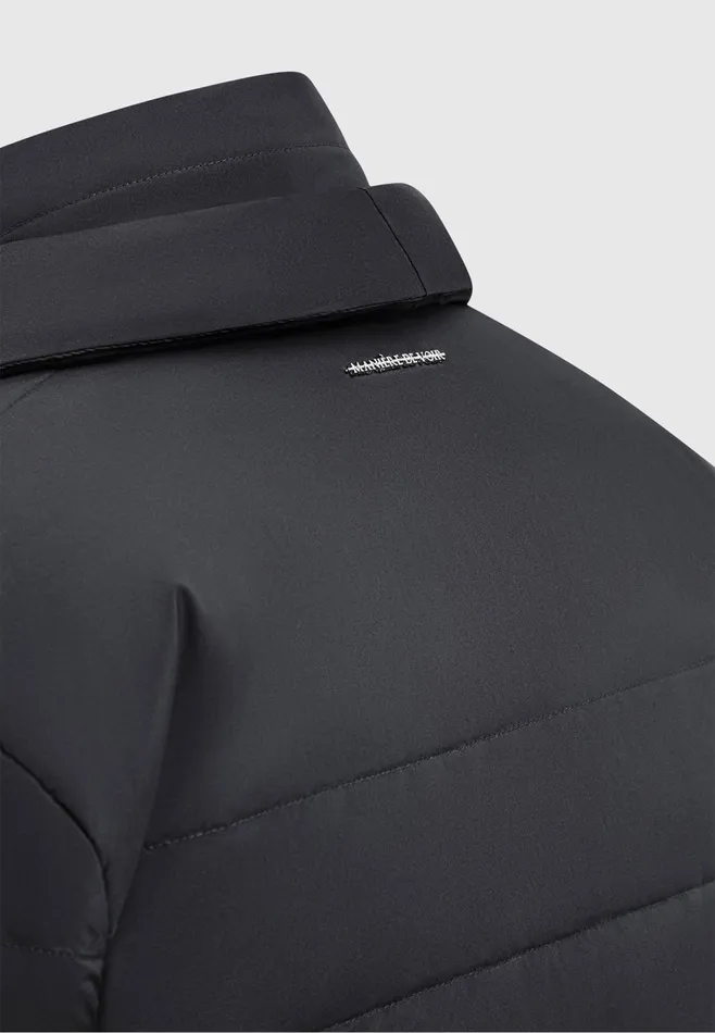 Men Manire De Voir Quilted Blazer Jacket Black
