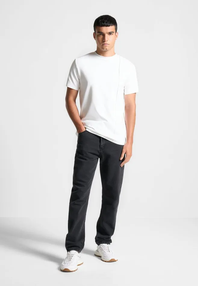 Men Manire De Voir Regular Fit Jeans Black