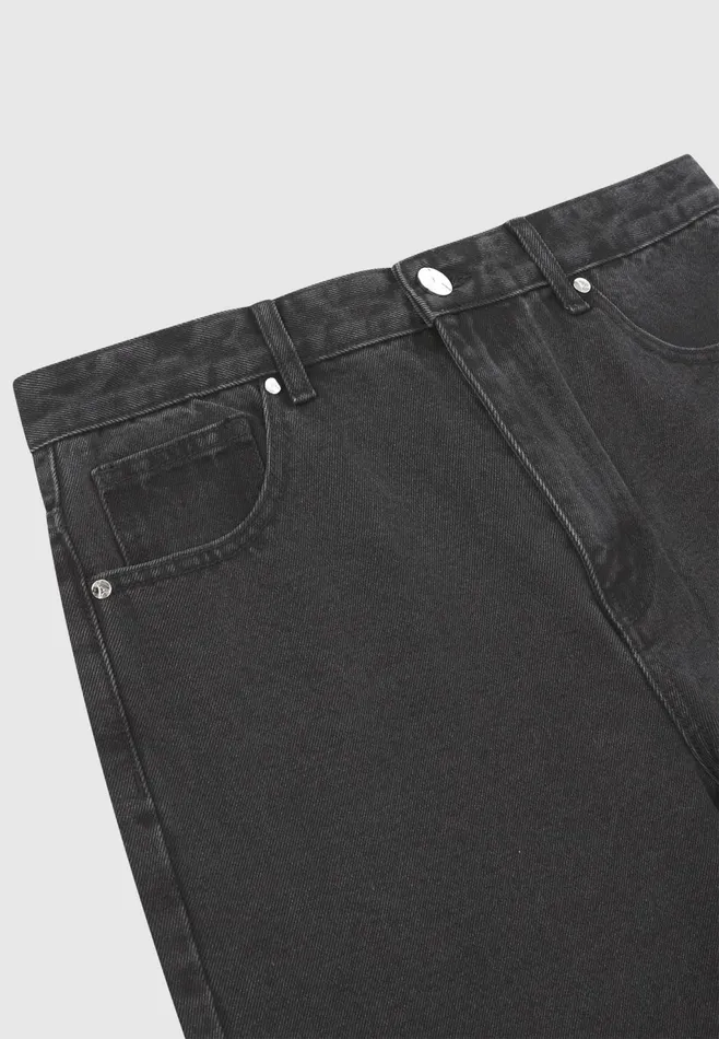 Men Manire De Voir Regular Fit Jeans Black