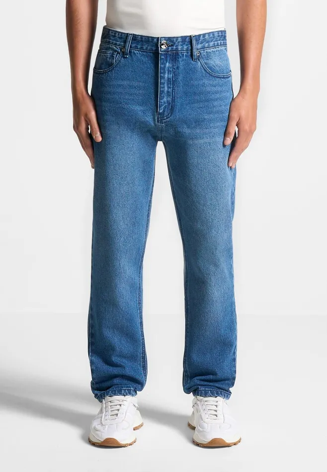 Men Manire De Voir Regular Fit Jeans Indigo