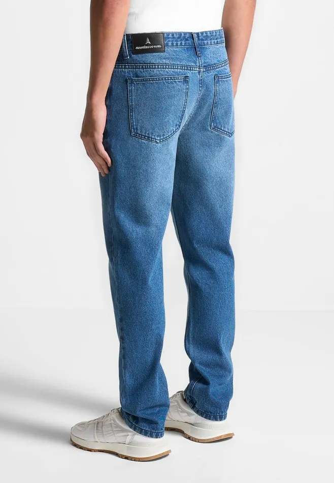 Men Manire De Voir Regular Fit Jeans Indigo