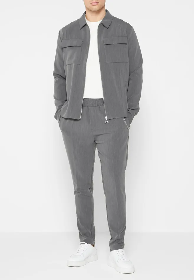 Men Manire De Voir Tailored Jacket Grey