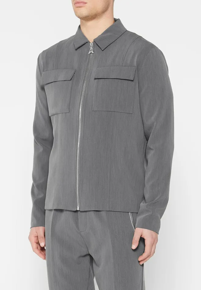 Men Manire De Voir Tailored Jacket Grey