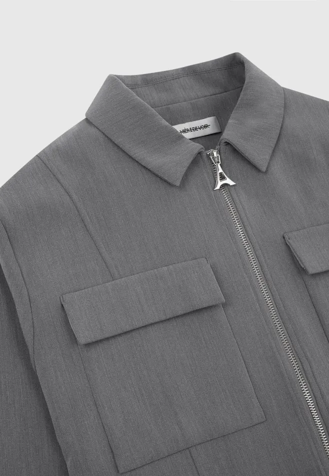 Men Manire De Voir Tailored Jacket Grey