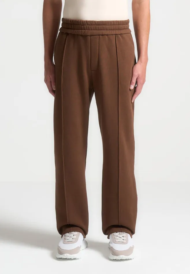 Men Manire De Voir ternel Pintuck Joggers Brown