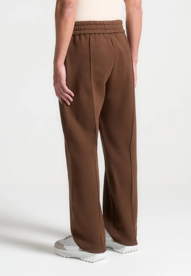 Men Manire De Voir ternel Pintuck Joggers Brown