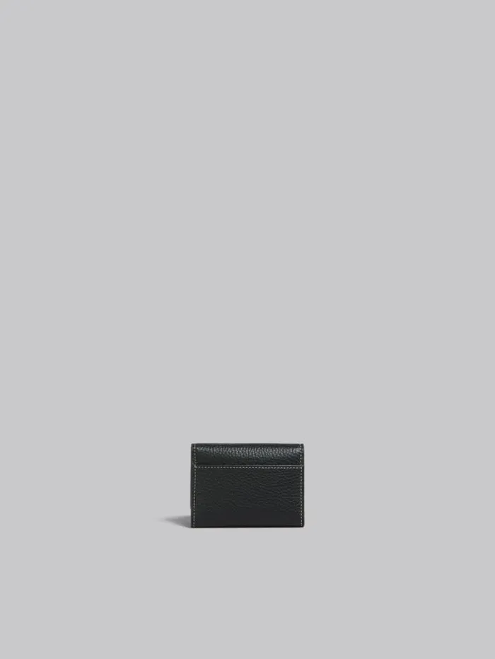 Men Marni Other Accessories Black Leather Key Wallet