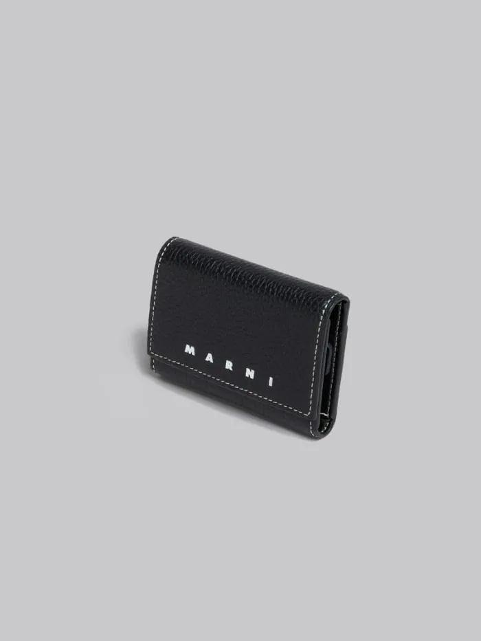 Men Marni Other Accessories Black Leather Key Wallet