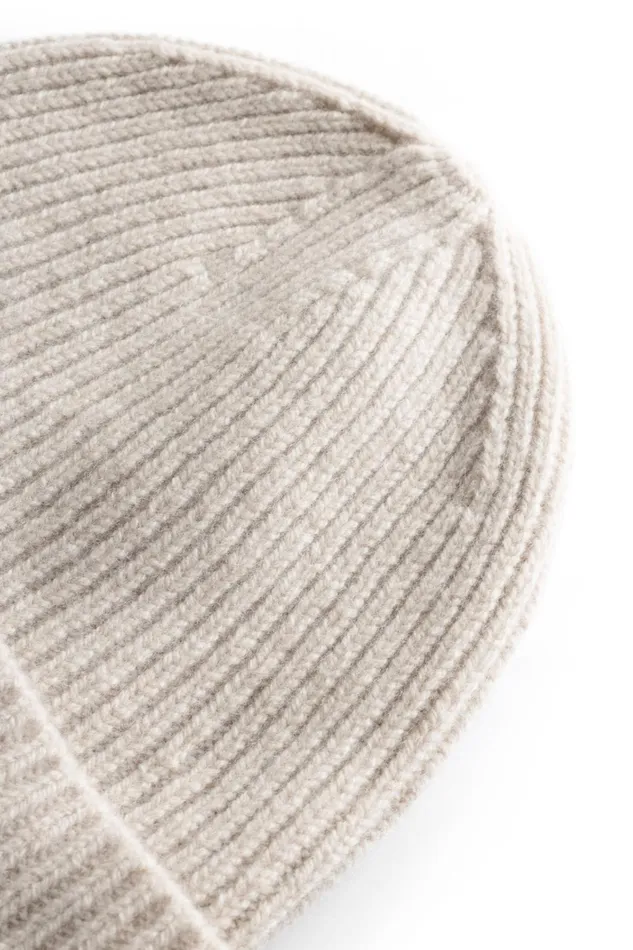 Men Merino Lambswool Rib N Logo Beanie Burgundy Norse Projects Beanies