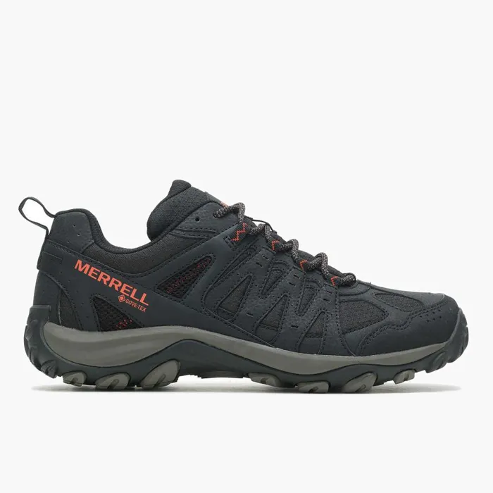 Men Merrell Shoes Accentor Sport 3 GORETEX Blacktangerine