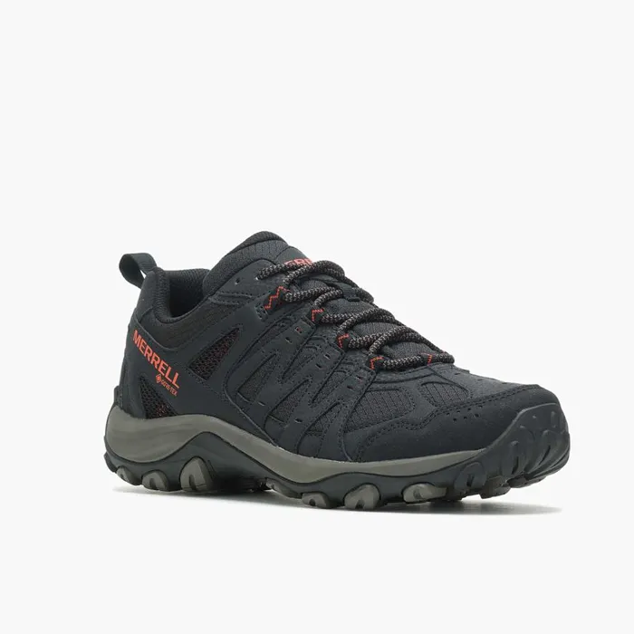 Men Merrell Shoes Accentor Sport 3 GORETEX Blacktangerine Men Merrell Shoes Accentor Sport 3 GORETEX Blacktangerine
