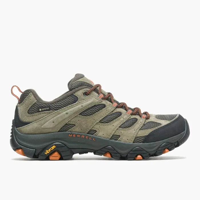 Men Merrell Shoes Moab 3 GORETEX Wide Width Olive