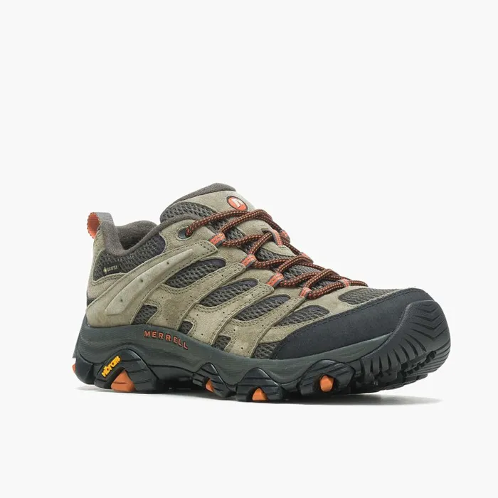 Men Merrell Shoes Moab 3 GORETEX Wide Width Olive