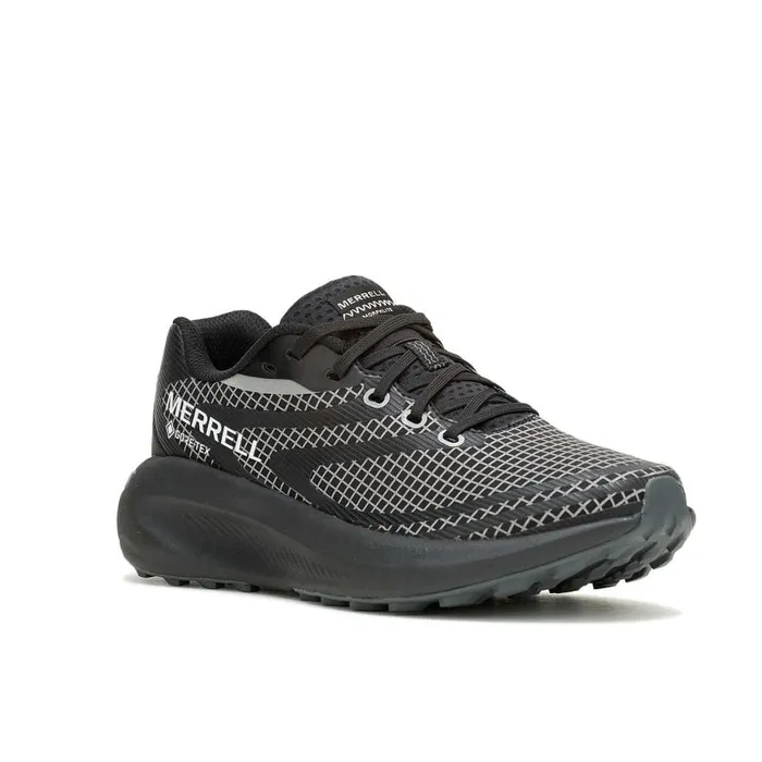 Men Merrell Shoes Morphlite Reflective GORETEX Black Men Merrell Shoes Morphlite Reflective GORETEX Black