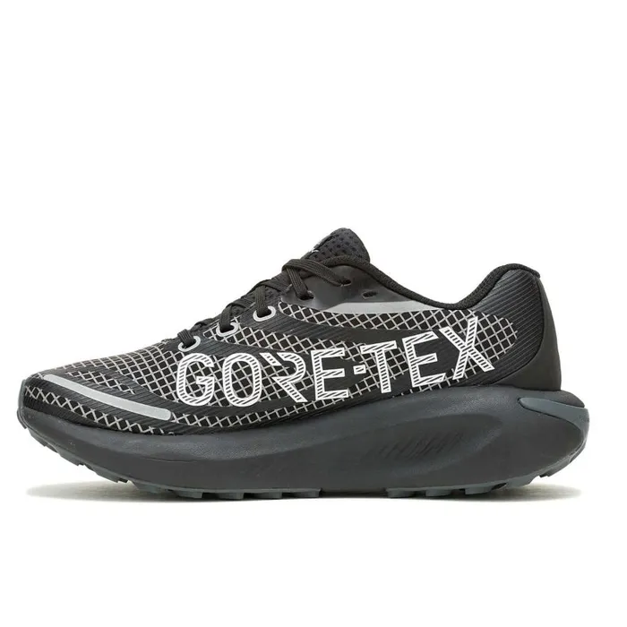 Men Merrell Shoes Morphlite Reflective GORETEX Black Men Merrell Shoes Morphlite Reflective GORETEX Black