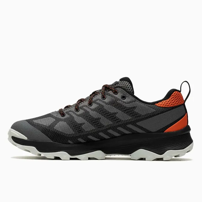 Men Merrell Shoes Speed Eco Waterproof Charcoaltangerine