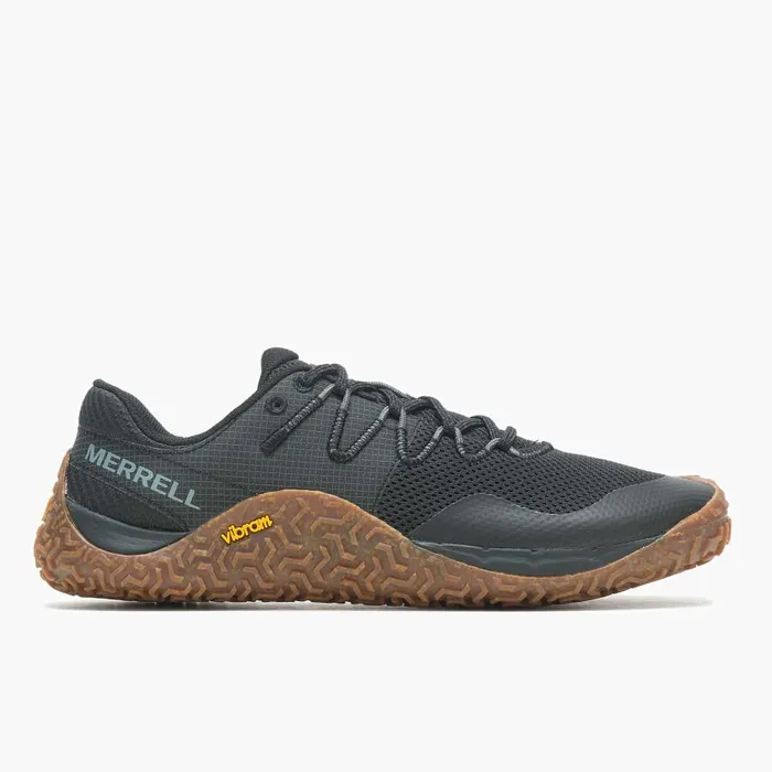 Men Merrell Shoes Trail Glove 7 Blackgum