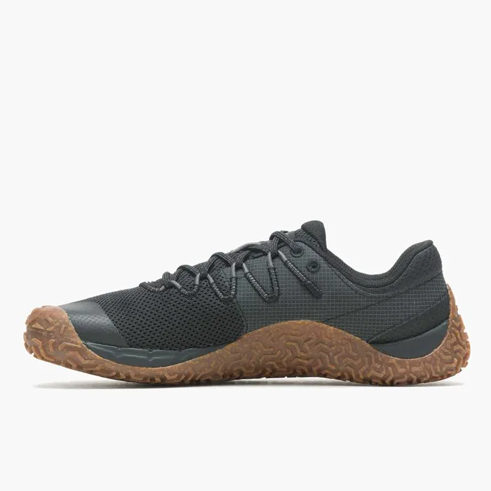 Men Merrell Shoes Trail Glove 7 Blackgum Men Merrell Shoes Trail Glove 7 Blackgum