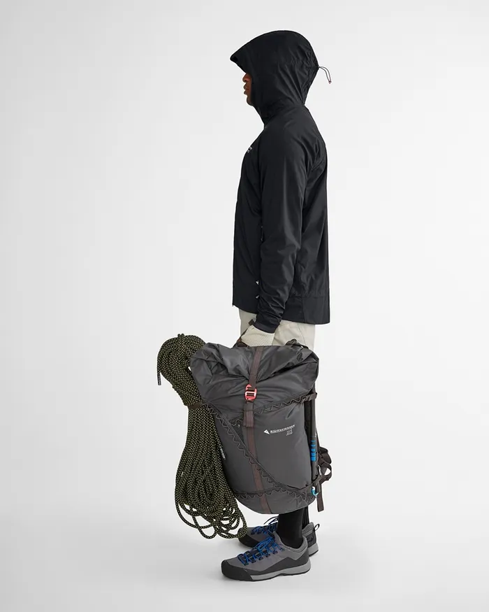 Men Nal Hooded Windbreaker Jacket Olive Klttermusen Wind Resistant Jackets