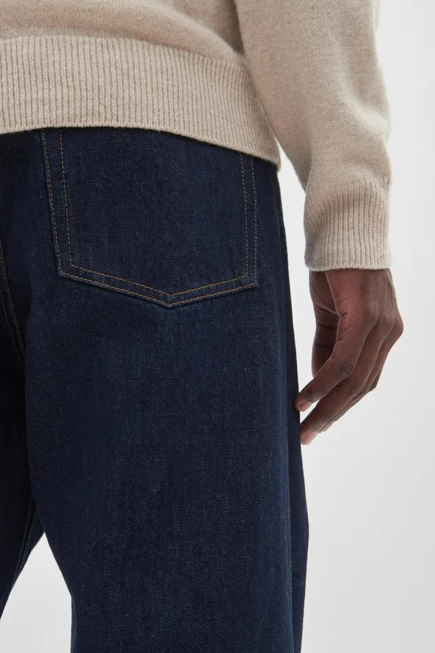 Men Norse Regular Denim Indigo Norse Projects Trousers